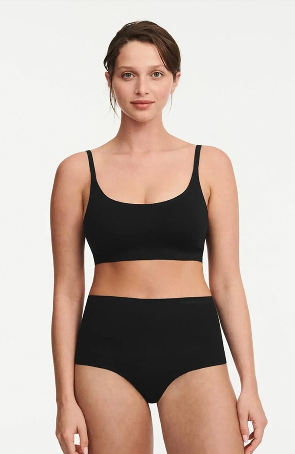 Sheer Lingerie Chantelle Underwear Smooth Comfort High Waist Thong