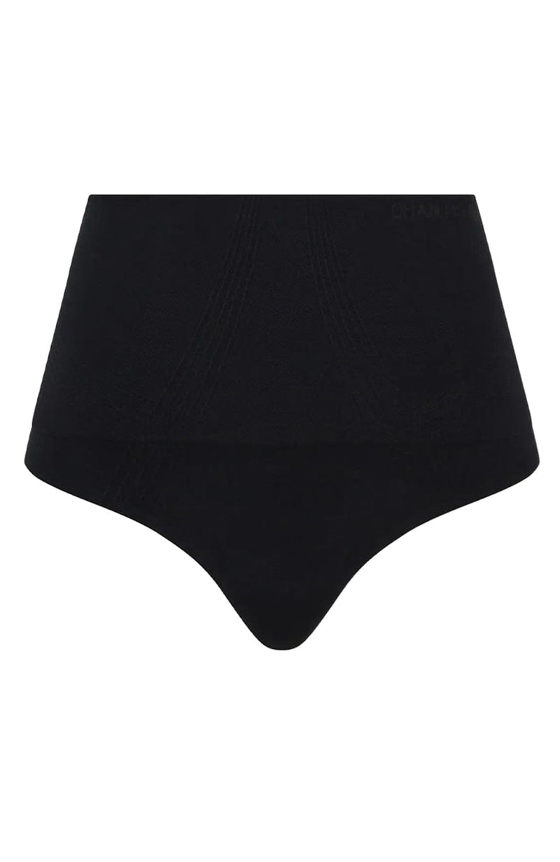 Sheer Lingerie Chantelle Underwear Black / 1001 / S Smooth Comfort High Waist Thong