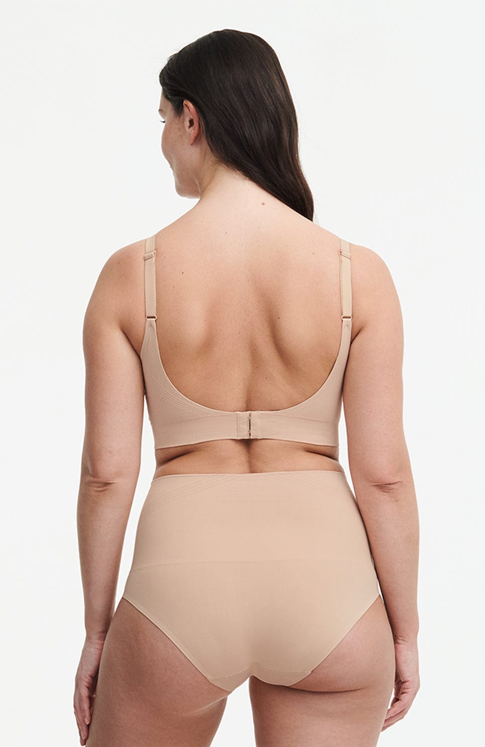 Sheer Lingerie Chantelle Underwear Smooth Comfort Shaping High Waist Brief