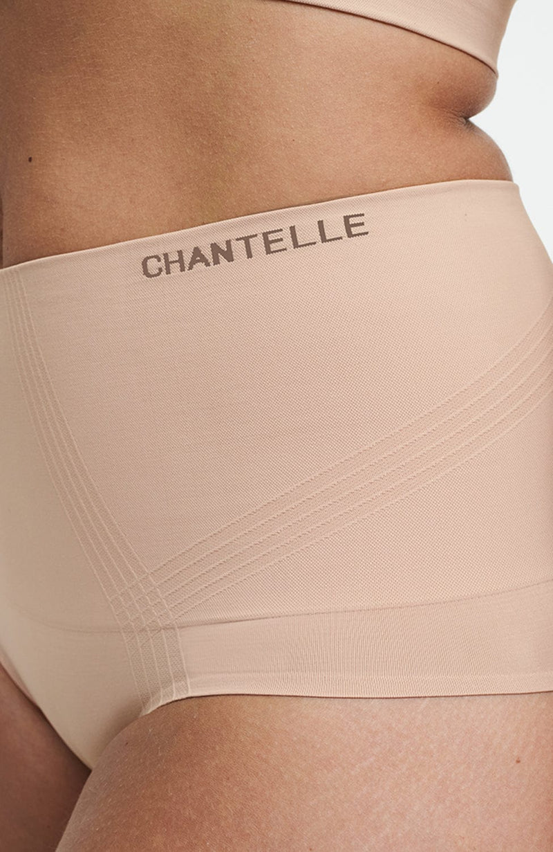 Smooth Comfort Shaping High Waist Brief-Underwear-Chantelle-SHEER, SHEER, Luxury lingerie brand, Luxury lingerie Hong Kong, Designer lingerie HK, Designer lingerie online, International luxury lingerie, Luxury lingerie gift ideas, buy lingerie online, Designer lingerie global delivery, Luxury lingerie shipping to Australia, Luxury lingerie shipping to Singapore