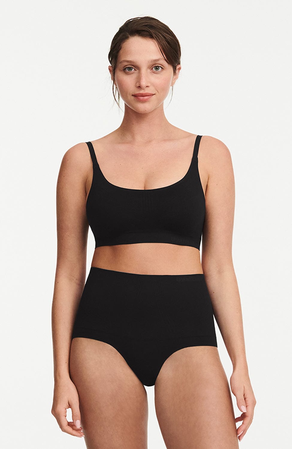 Sheer Lingerie Chantelle Underwear Smooth Comfort Shaping High Waist Brief