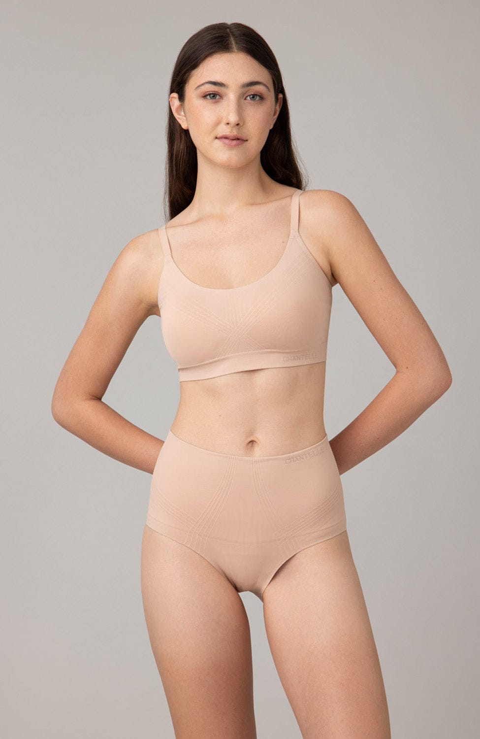 Sheer Lingerie Chantelle Underwear Smooth Comfort Shaping High Waist Brief