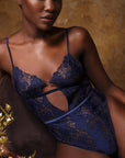 Sheer Lingerie Coco De Mer Bodywear Arella Bodysuit