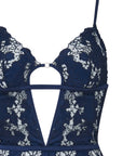 Sheer Lingerie Coco De Mer Bodywear Arella Bodysuit