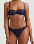 Sheer Lingerie Coco de Mer Bras Arella Half Cup Bra