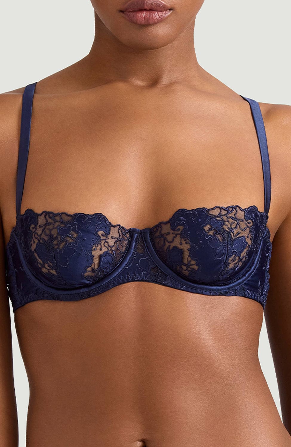 Sheer Lingerie Coco de Mer Bras Arella Half Cup Bra