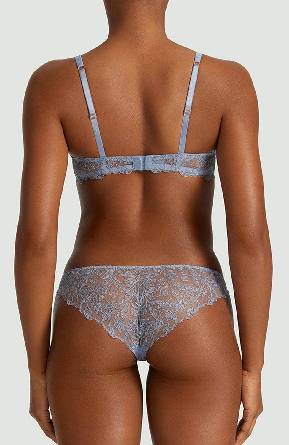 Sheer Lingerie Coco de Mer Bras Elandra Balcony Bra