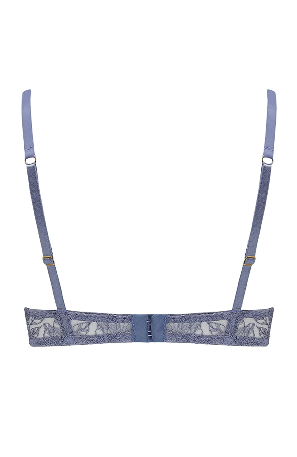 Sheer Lingerie Coco de Mer Bras Elandra Wired Open Bra