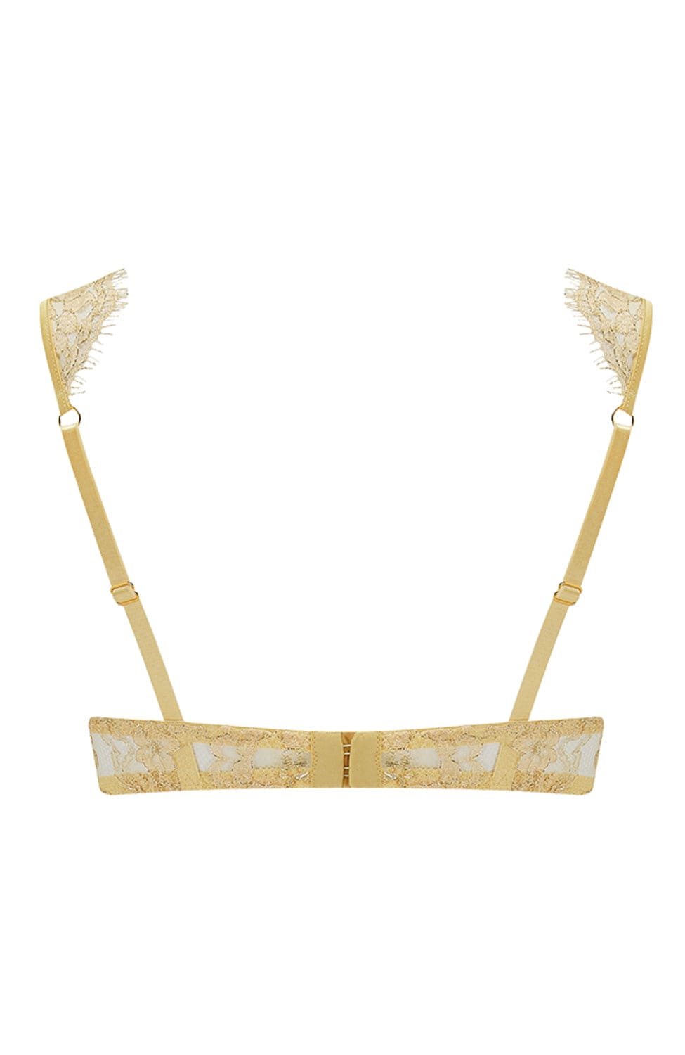 Sheer Lingerie Coco de Mer Bras Fiorella Balcony Bra