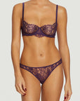 Sheer Lingerie Coco de Mer Bras Hera Balcony Bra