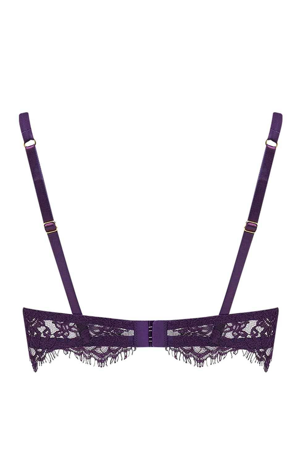 Sheer Lingerie Coco de Mer Bras Hera Balcony Bra