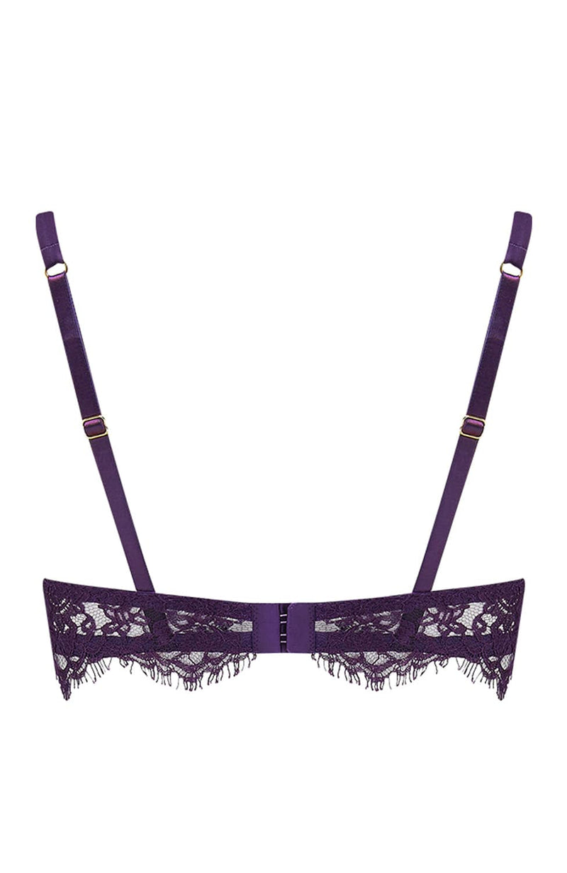 Hera Balcony Bra-Bras-Coco de Mer-SHEER, SHEER, Luxury lingerie brand, Luxury lingerie Hong Kong, Designer lingerie HK, Designer lingerie online, International luxury lingerie, Luxury lingerie gift ideas, buy lingerie online, Designer lingerie global delivery, Luxury lingerie shipping to Australia, Luxury lingerie shipping to Singapore