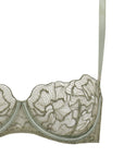 Sheer Lingerie Coco de Mer Bras Lila Balcony Bra
