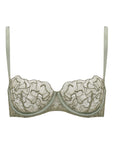 Sheer Lingerie Coco de Mer Bras Sage / 32B Lila Balcony Bra