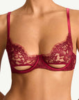 Sheer Lingerie Coco de Mer Bras Naraya Balcony Bra