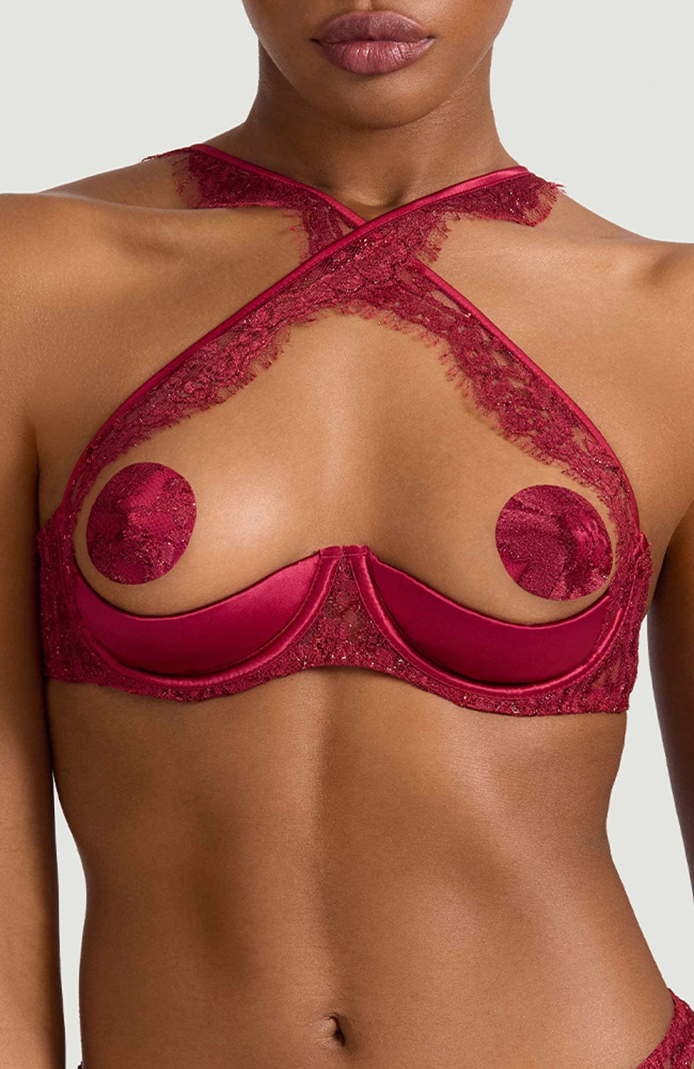 Sheer Lingerie Coco de Mer Bras Naraya Quarter Cup Bra