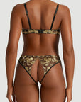 Sheer Lingerie Coco de Mer Bras Oriana Quarter Cup Bra
