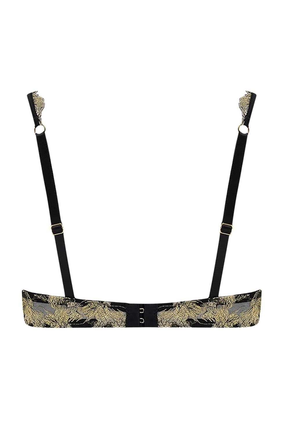 Sheer Lingerie Coco de Mer Bras Oriana Quarter Cup Bra