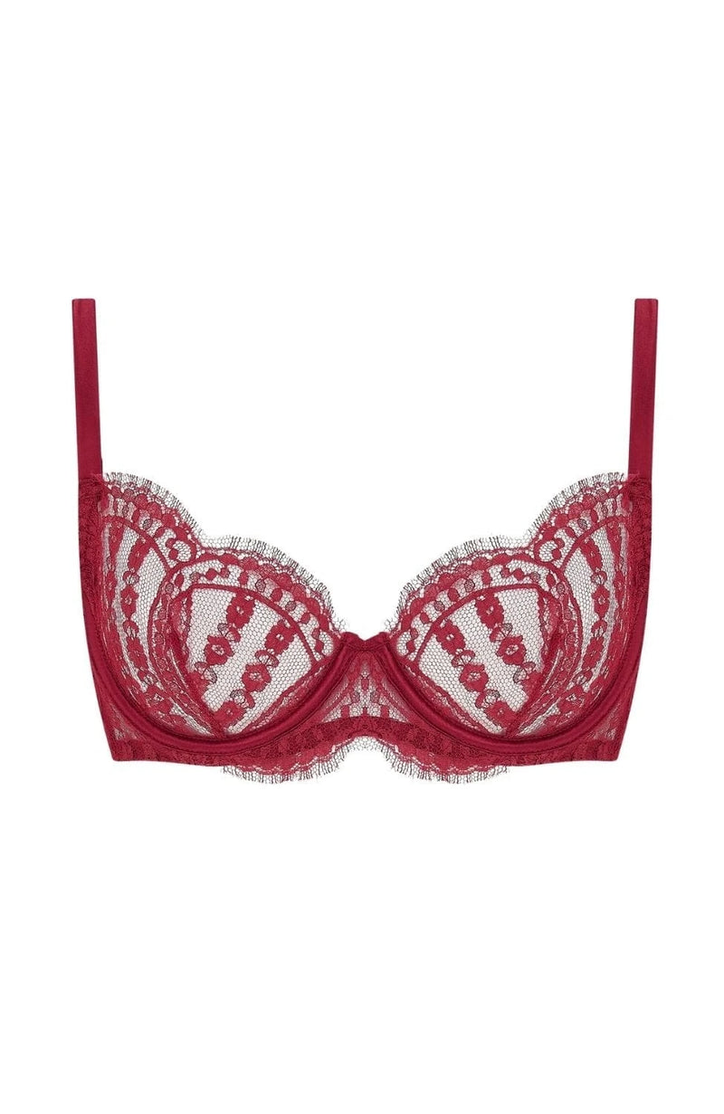 Sheer Lingerie Coco De Mer Bras Renata Plunge Bra