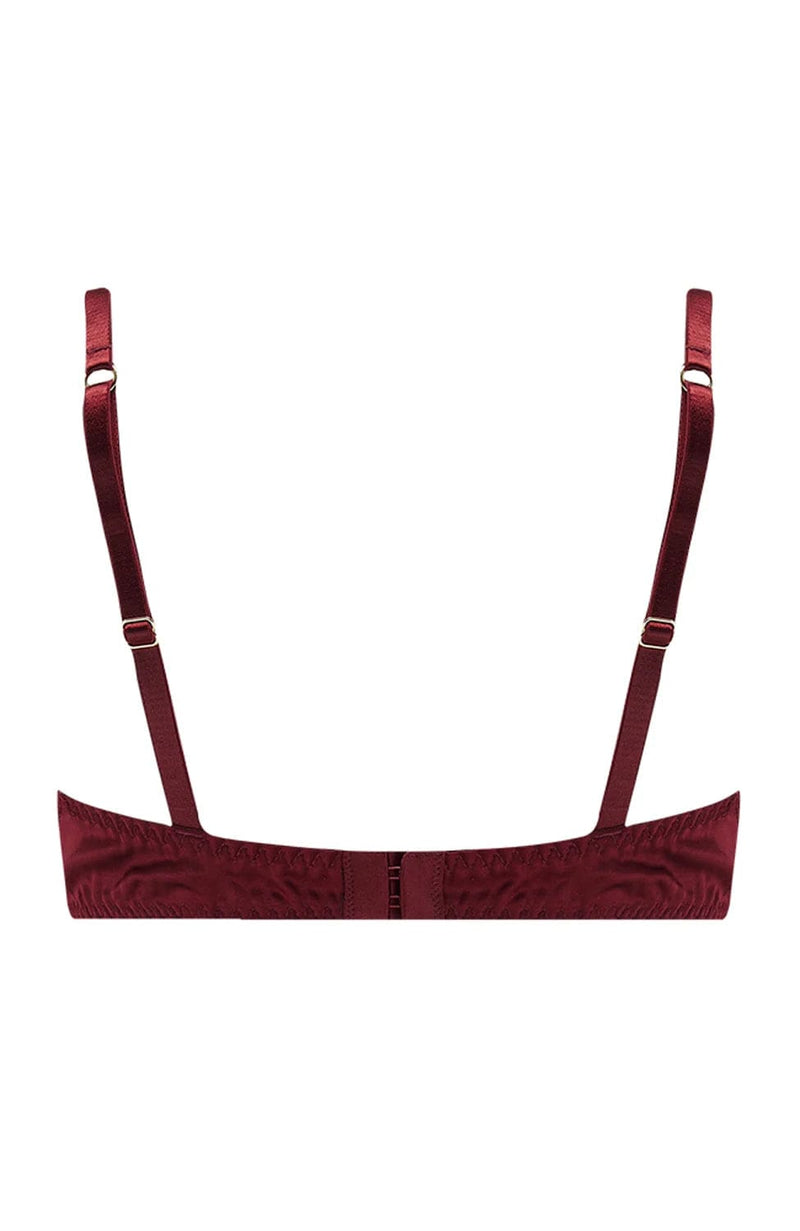 Seraphine Plunge Bra-Bras-Coco de Mer-SHEER, SHEER, Luxury lingerie brand, Luxury lingerie Hong Kong, Designer lingerie HK, Designer lingerie online, International luxury lingerie, Luxury lingerie gift ideas, buy lingerie online, Designer lingerie global delivery, Luxury lingerie shipping to Australia, Luxury lingerie shipping to Singapore