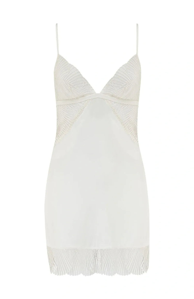 Sheer Lingerie Coco De Mer Loungewear Athena Slip