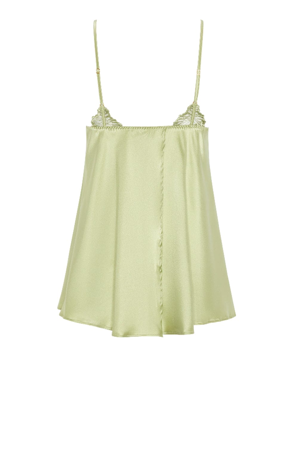 Sheer Lingerie Coco de Mer Loungewear Laurel Silk Babydoll