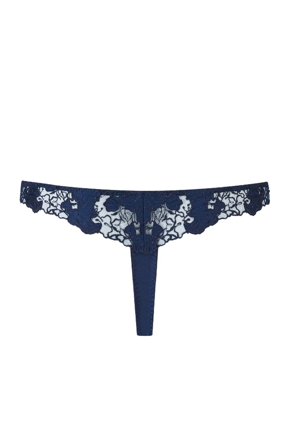 Sheer Lingerie Coco De Mer Underwear Arella Skirted Thong