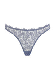 Sheer Lingerie Coco De Mer Underwear Powder Blue / 2501 / XS Elandra Brazilian Knicker