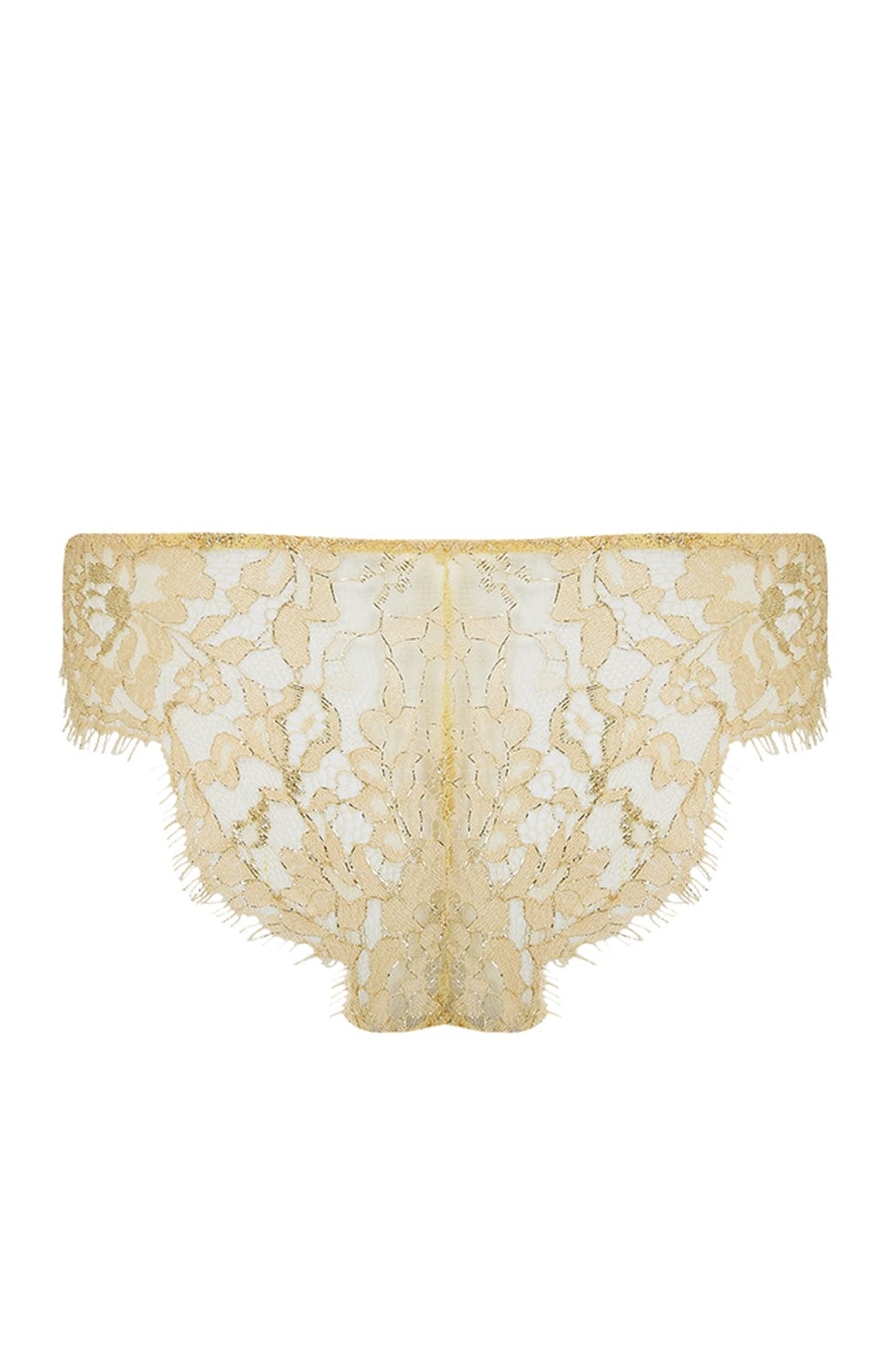 Sheer Lingerie Coco de Mer Underwear Fiorella Brazilian Knicker