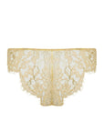 Sheer Lingerie Coco de Mer Underwear Fiorella Brazilian Knicker