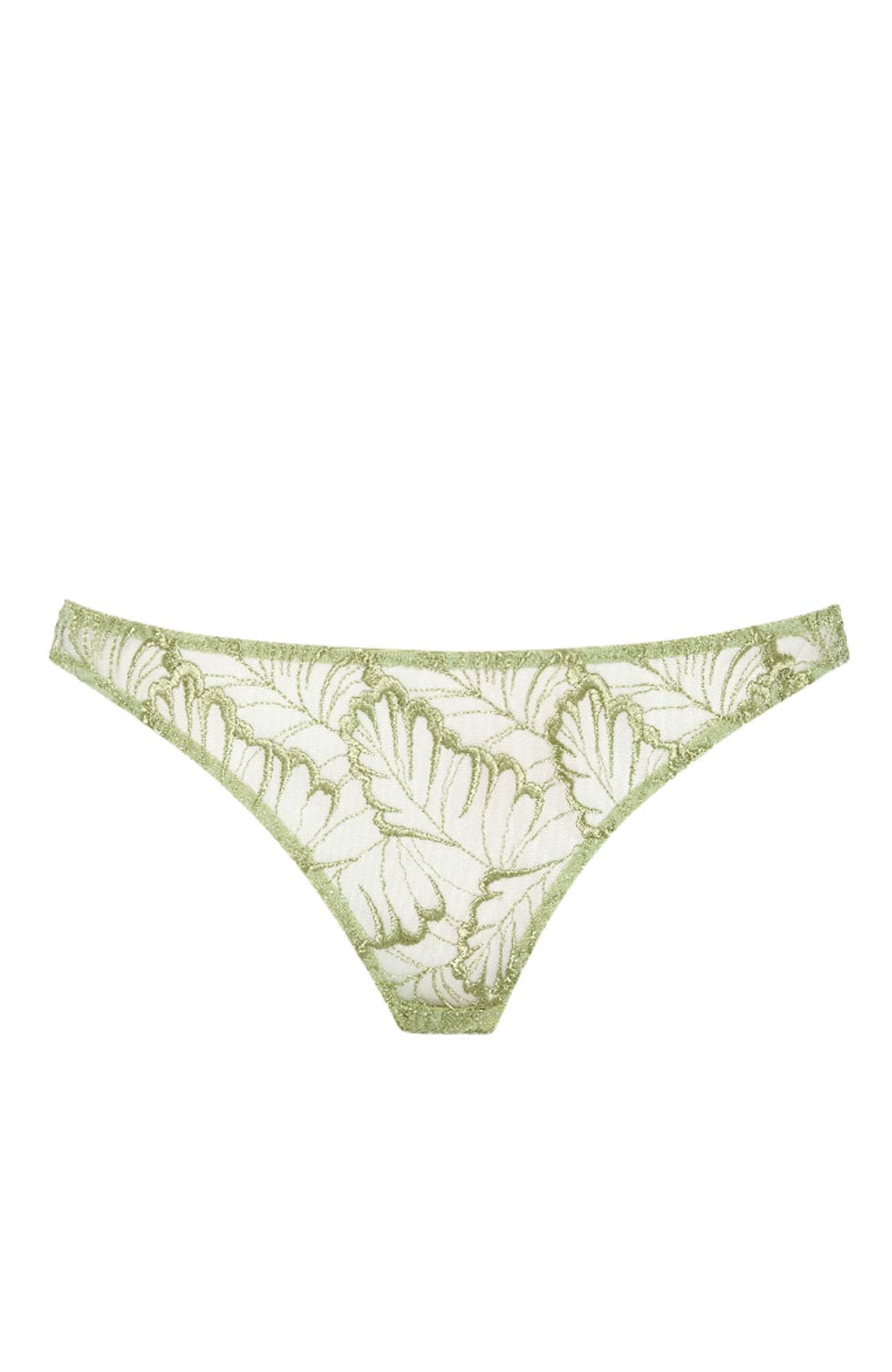 Sheer Lingerie Coco de Mer Underwear Laurel Brief