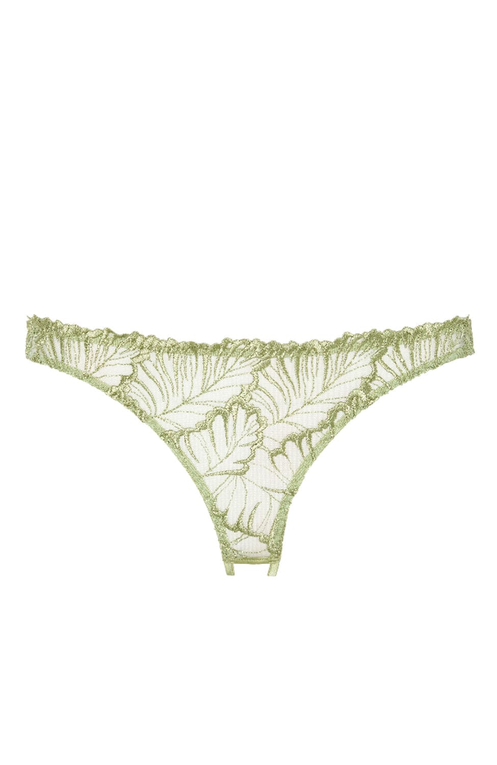 Sheer Lingerie Coco De Mer Underwear Laurel Open Brief