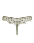 Sheer Lingerie Coco De Mer Underwear Lila Skirted Thong