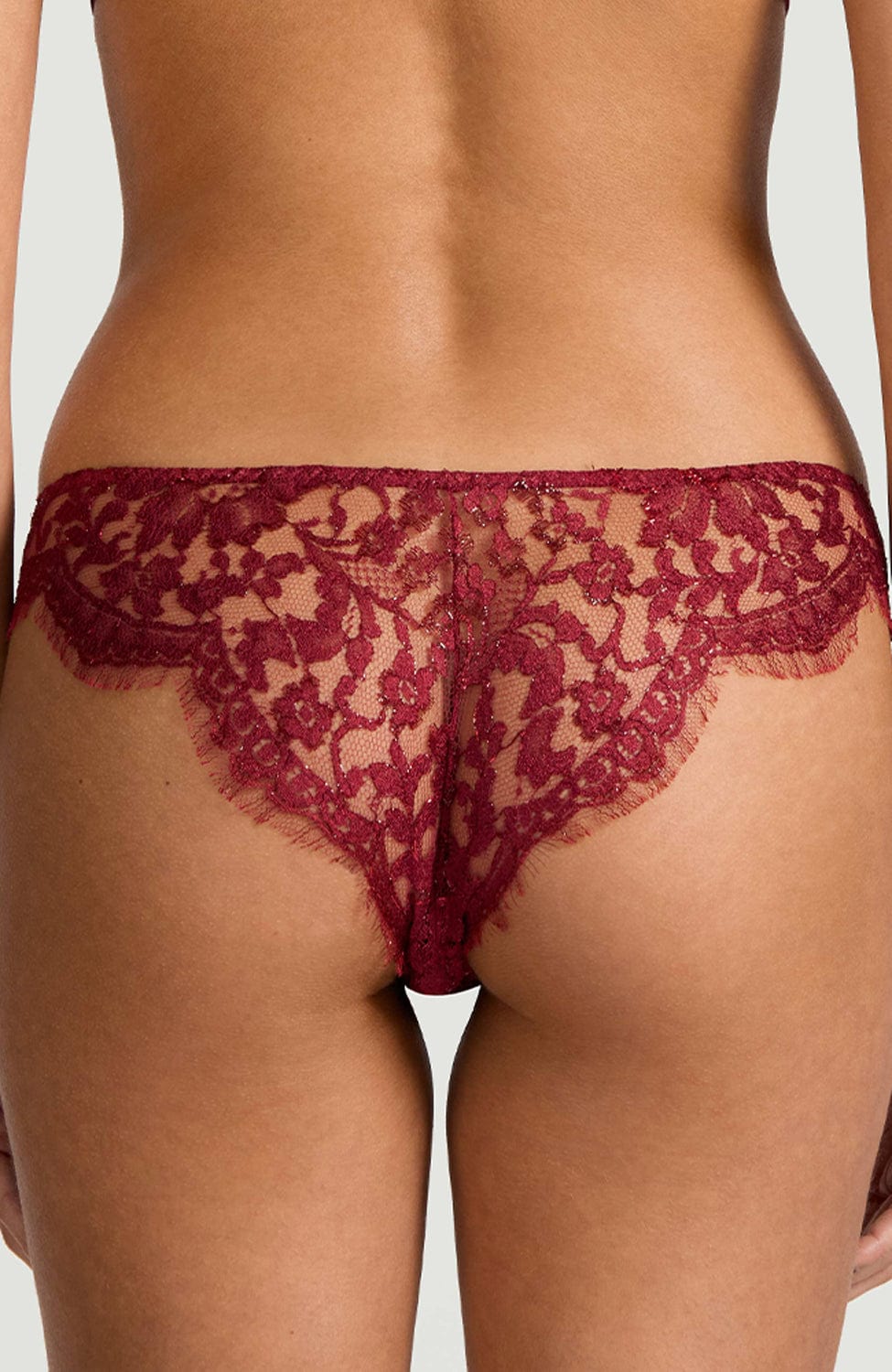 Sheer Lingerie Coco De Mer Underwear Naraya Brazilian Knicker