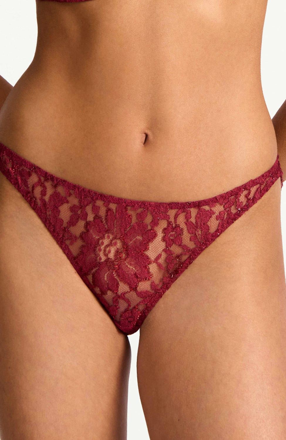 Sheer Lingerie Coco De Mer Underwear Naraya Brazilian Knicker