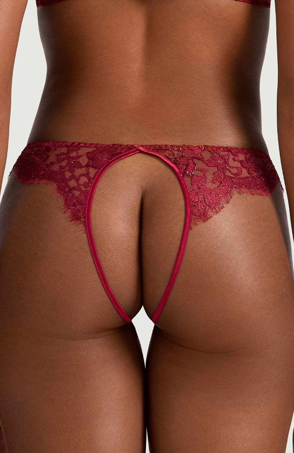 Sheer Lingerie Coco De Mer Underwear Naraya Open Knicker
