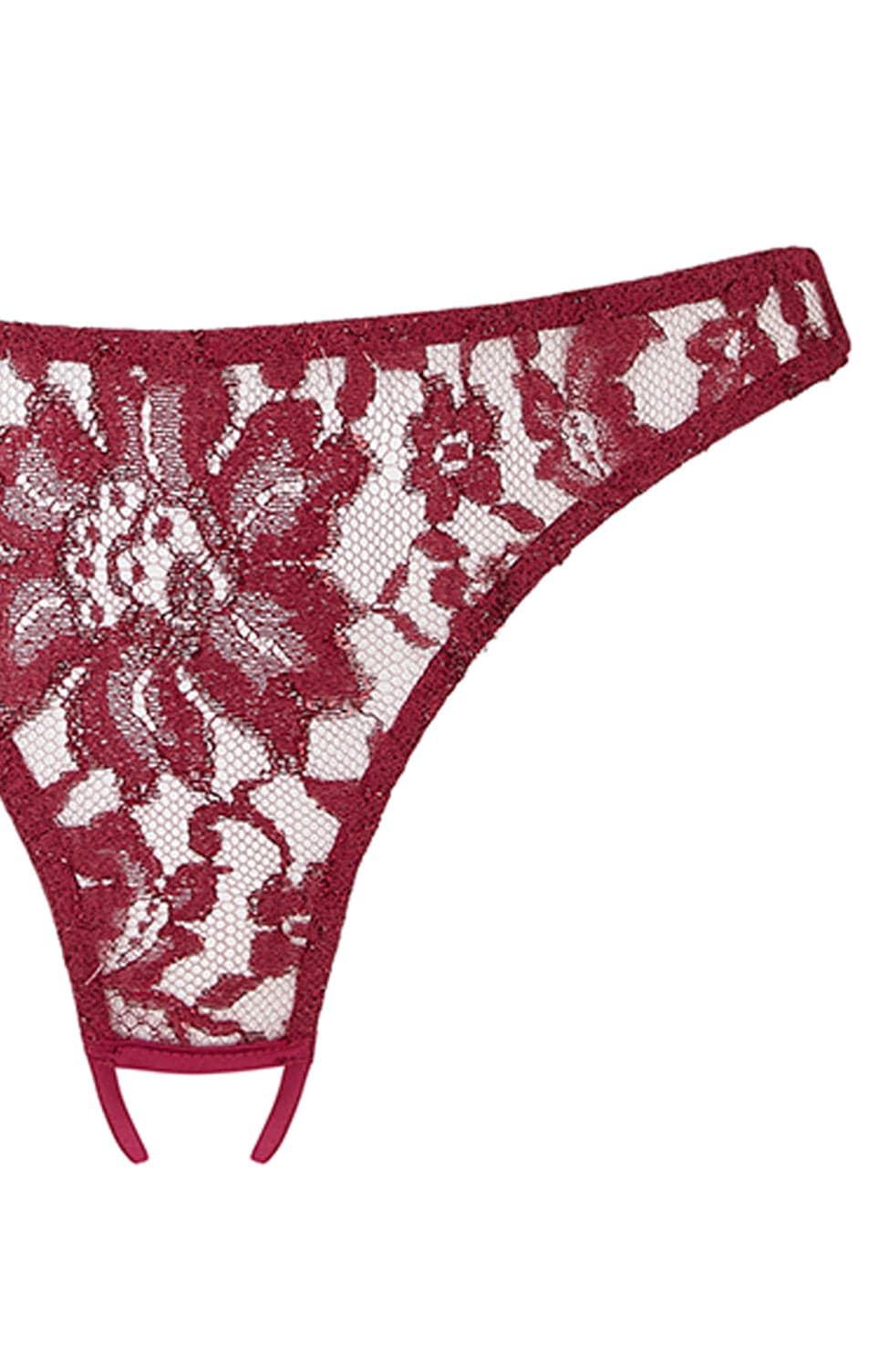 Sheer Lingerie Coco De Mer Underwear Naraya Open Knicker