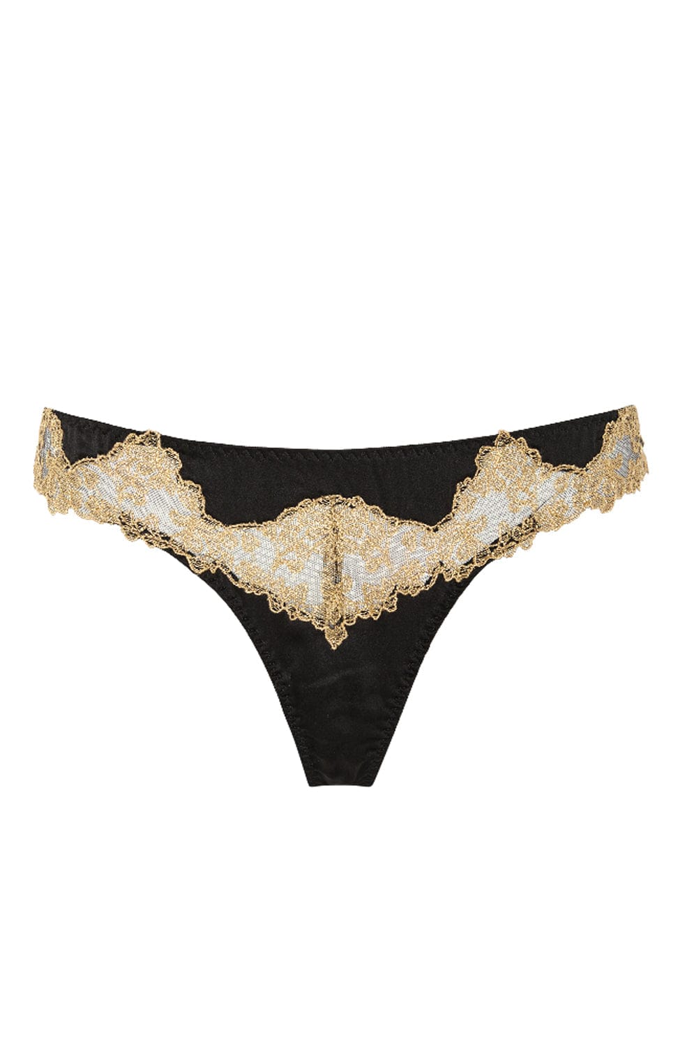 Sheer Lingerie Coco De Mer Underwear Reina Thong