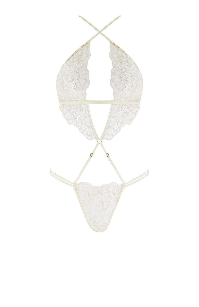 Sheer Lingerie Coco de Mer x Sheer Bodywear Orchids Playsuit