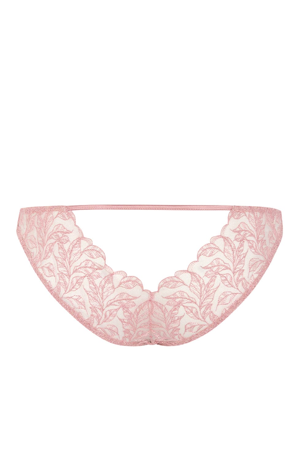 Sheer Lingerie Coco de Mer x Sheer Underwear Rose Brazilian Knicker