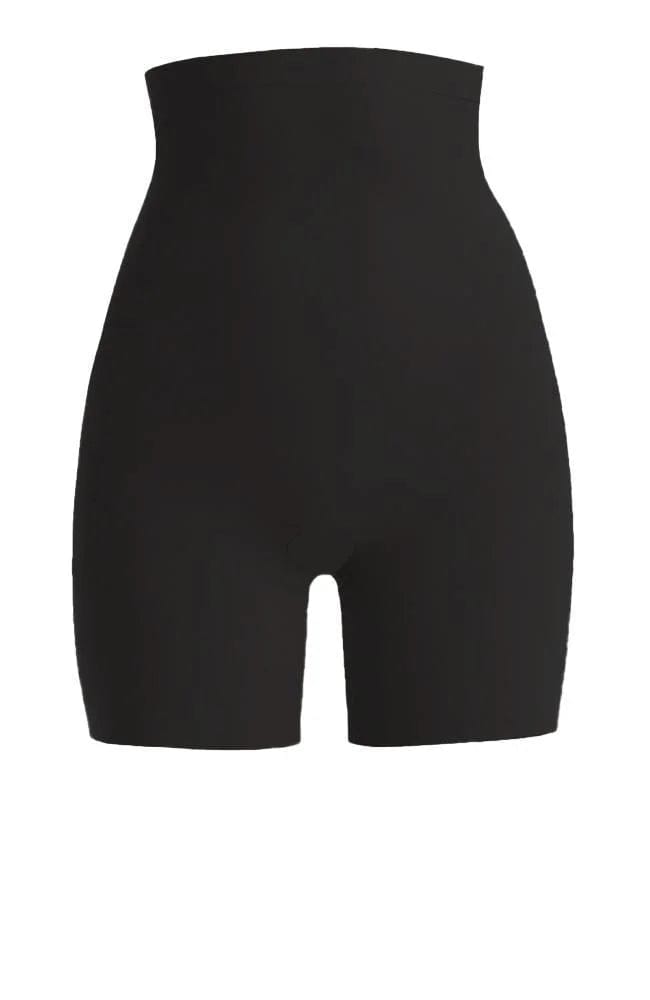 Sheer Lingerie Commando Shapewear Black / L Seamless Control Short