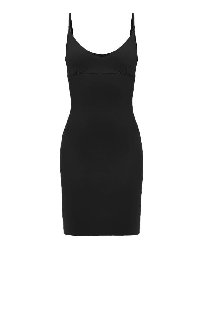 Sheer Lingerie Commando Shapewear Black / 9001 / L Two-Faced Tech Control Full Slip