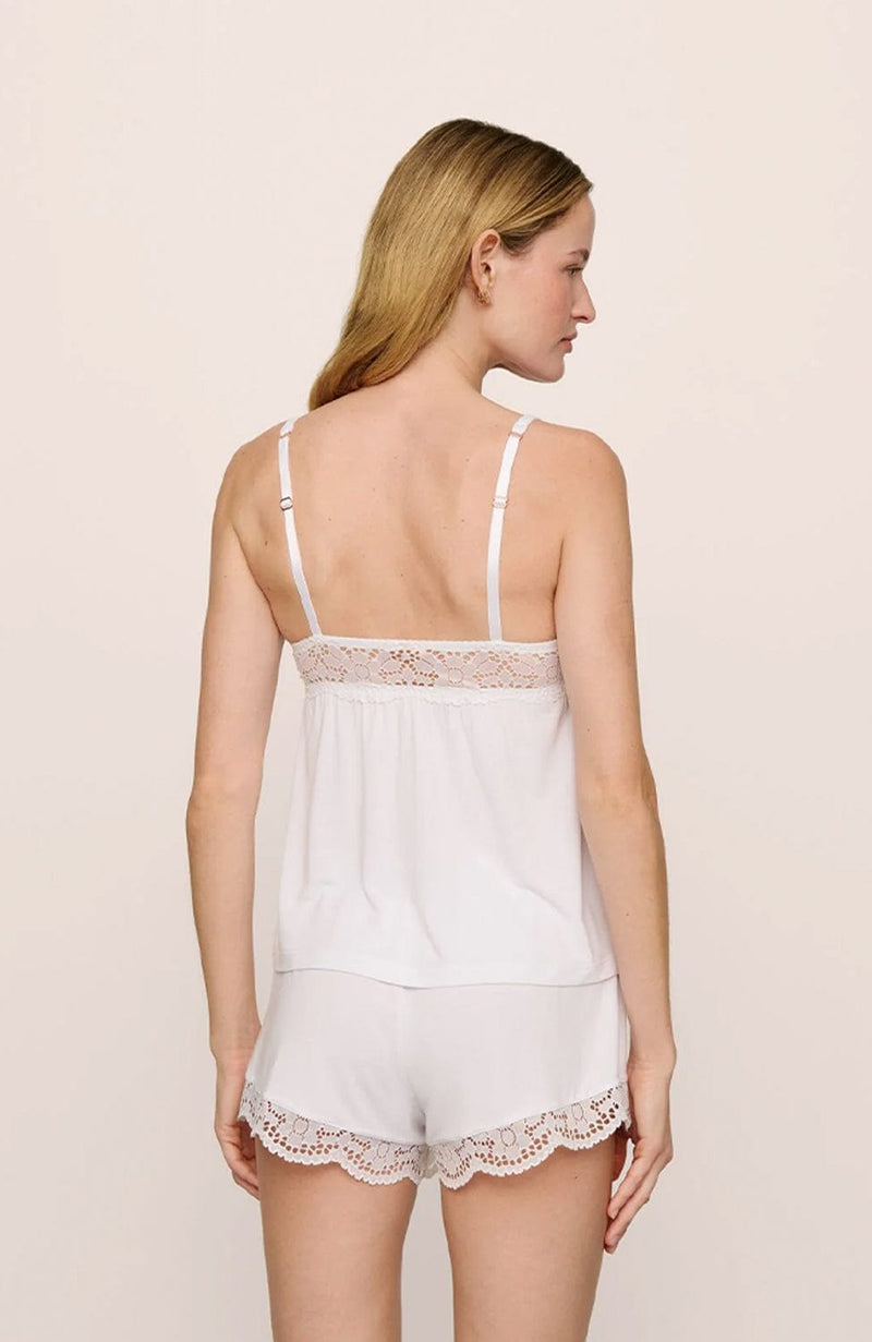 Beatrix Cami and Shorts Set-Loungewear-Eberjey-SHEER, SHEER, Luxury lingerie brand, Luxury lingerie Hong Kong, Designer lingerie HK, Designer lingerie online, International luxury lingerie, Luxury lingerie gift ideas, buy lingerie online, Designer lingerie global delivery, Luxury lingerie shipping to Australia, Luxury lingerie shipping to Singapore