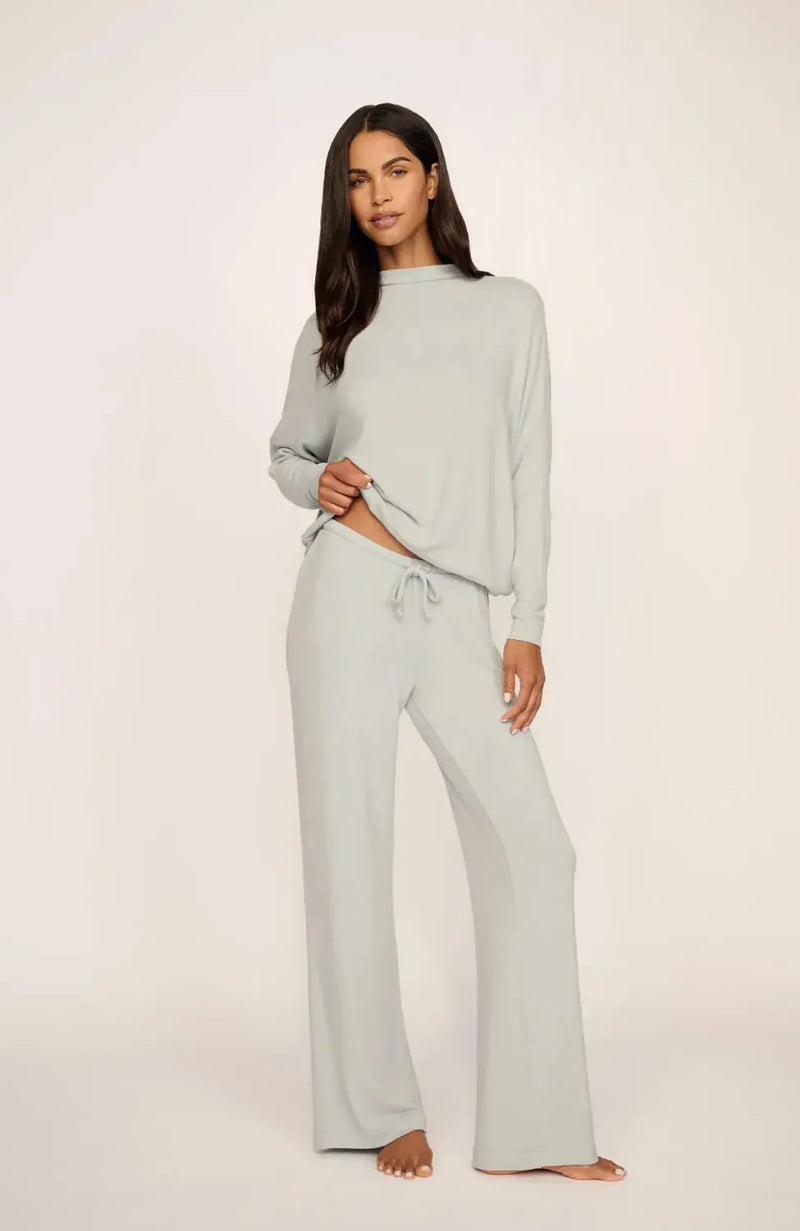 Sheer Lingerie Eberjey Loungewear Cozy Time Mock Pullover