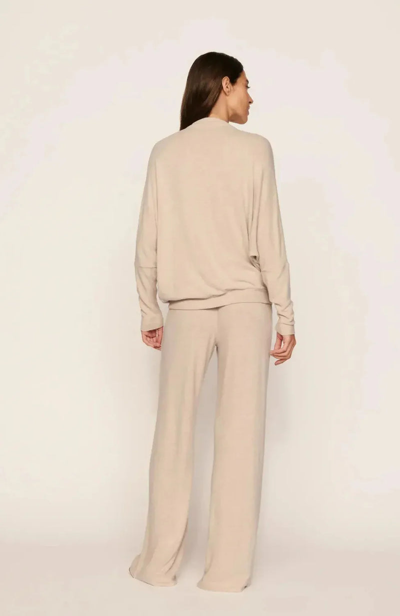 Sheer Lingerie Eberjey Loungewear Cozy Time Mock Pullover
