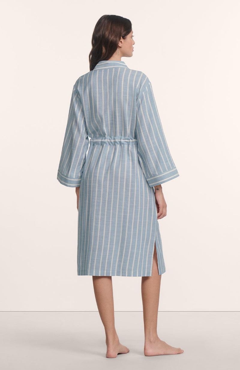 Nautico Robe-Loungewear-Eberjey-SHEER, SHEER, Luxury lingerie brand, Luxury lingerie Hong Kong, Designer lingerie HK, Designer lingerie online, International luxury lingerie, Luxury lingerie gift ideas, buy lingerie online, Designer lingerie global delivery, Luxury lingerie shipping to Australia, Luxury lingerie shipping to Singapore