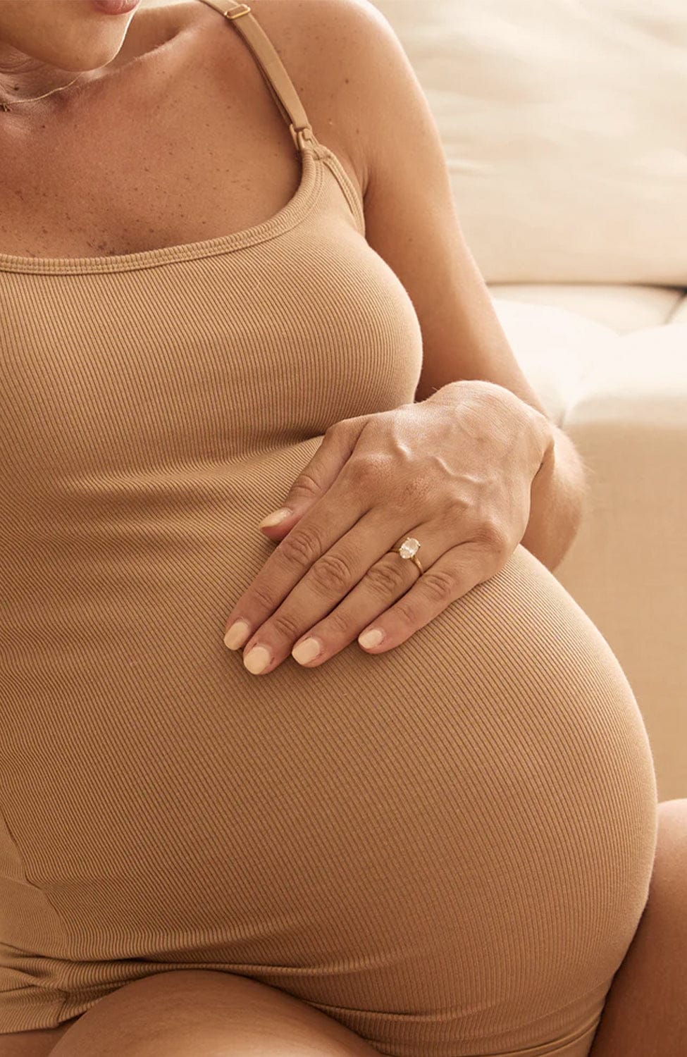 Sheer Lingerie Embrace Bodywear Soft Ribbed Nursing Tank