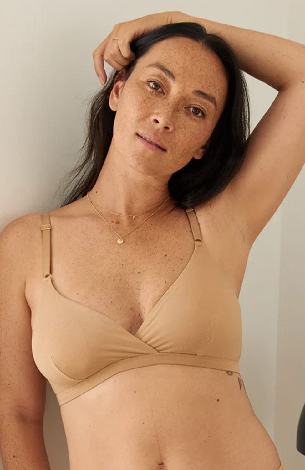 Sheer Lingerie Embrace Bras Camel / S Soft-Cup Nursing Bra