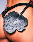 Sheer Lingerie Fleur du Mal Accessories Black / 2302 / O/S Leather Paddle