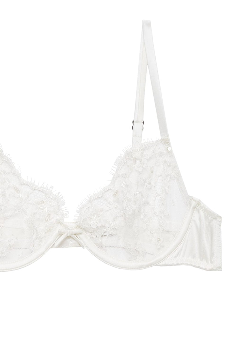 Beaded Iris Lace Bra, Garter and Brief Set-Lingerie Sets-Fleur du Mal-SHEER, SHEER, Luxury lingerie brand, Luxury lingerie Hong Kong, Designer lingerie HK, Designer lingerie online, International luxury lingerie, Luxury lingerie gift ideas, buy lingerie online, Designer lingerie global delivery, Luxury lingerie shipping to Australia, Luxury lingerie shipping to Singapore